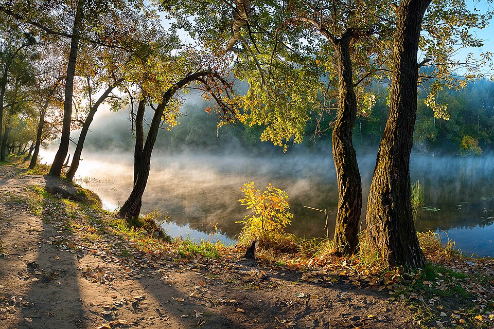 National park "Sviati Hory" (Holy Mountains), Donetsk Oblast, Ukraine.