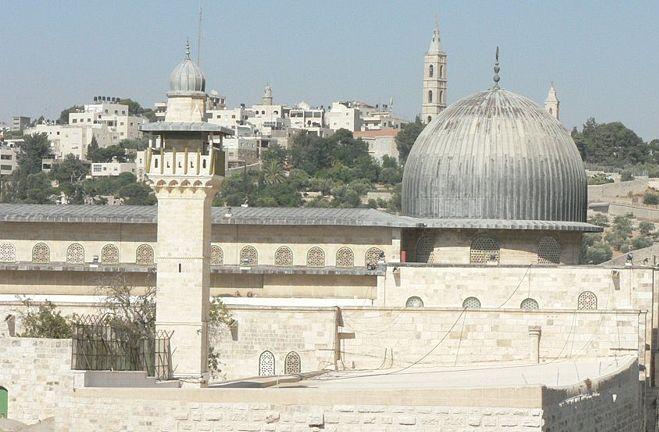 The al-Aqsa Mosque, a sacred site for Muslims