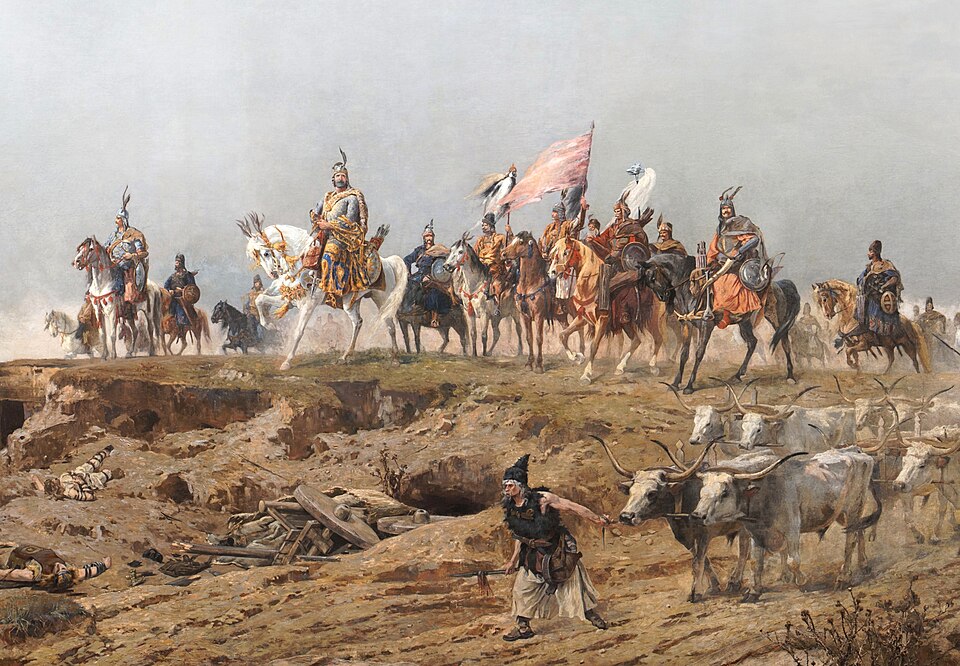 The arrival of the Magyars (Hungarians) in the Carpathian Basin