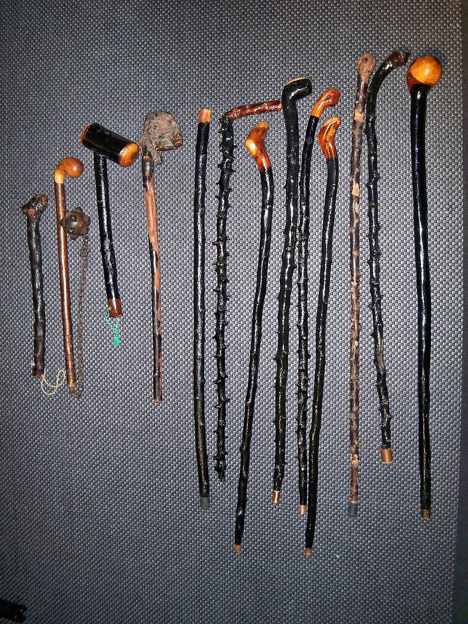 {{Center|A collection of Shillelagh}}