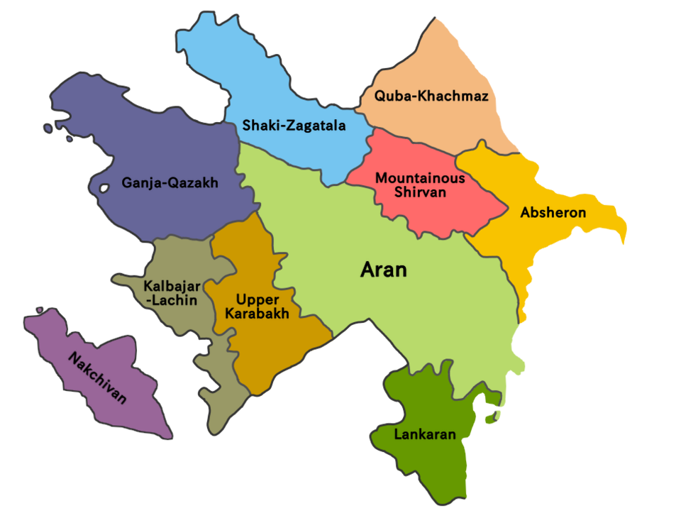Azerbaijan is divided into 10 economic regions.