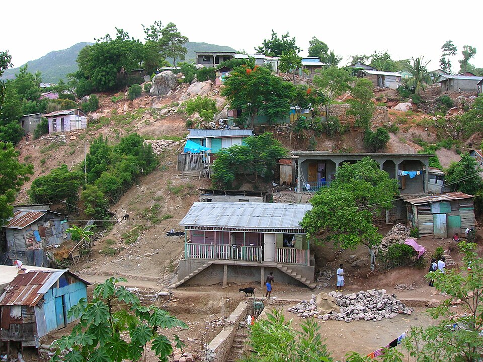 Bas-Ravine, in the northern part of Cap-Haïtien.