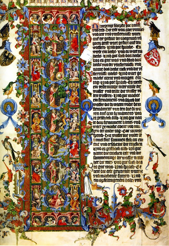 The Bible of Wenceslaus IV (King of Bohemia & King of Germany), 14th century
