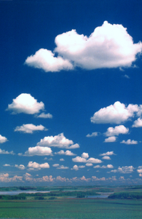 Clouds in the sky