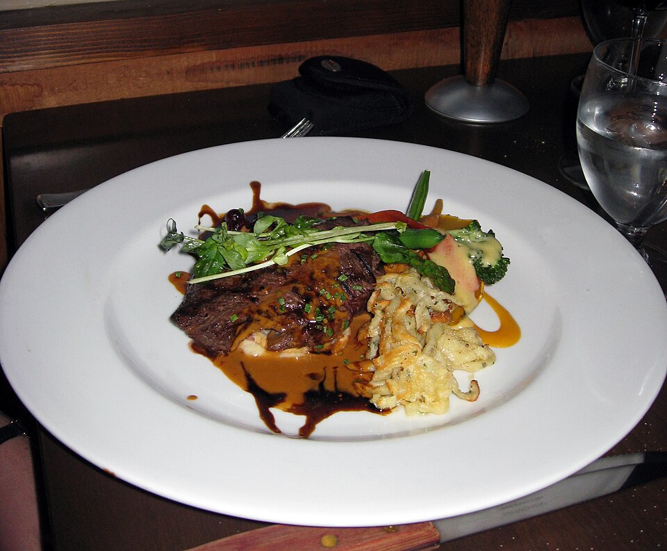 Caribou steak