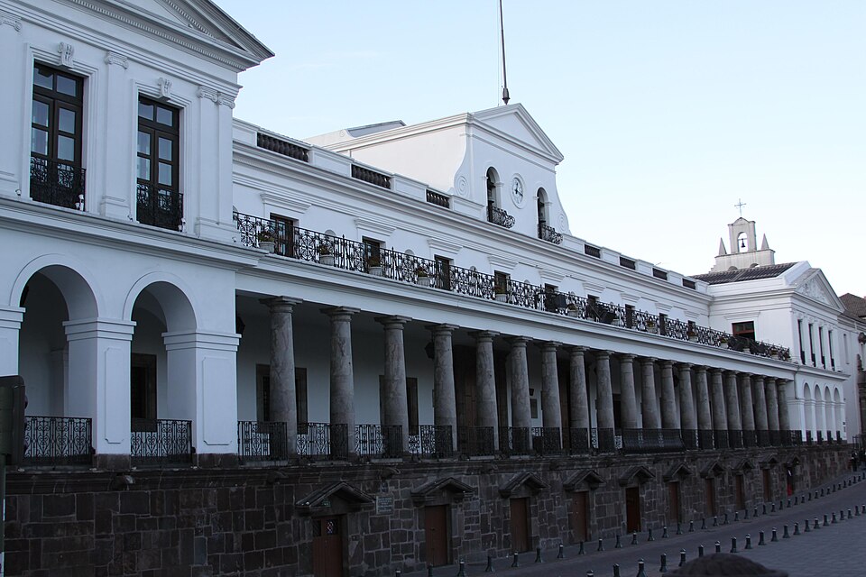 Presidential Palace in Quito, Ecuador