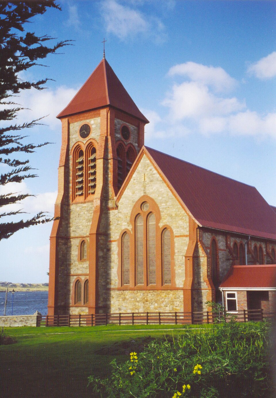 {{center|Christchurch Cathedral, Stanley}}