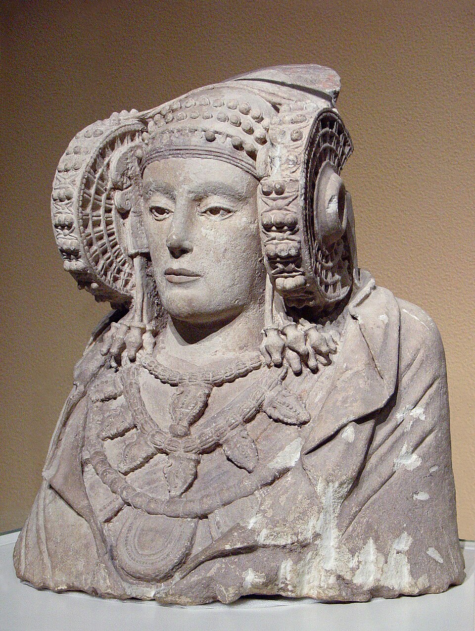 Lady of Elche made by the Iberians