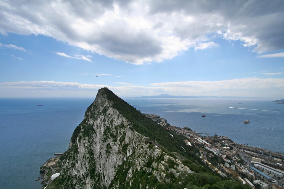 The Pillars of Hercules, seen from the European side