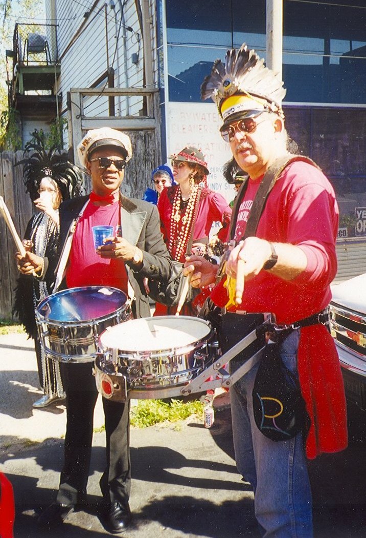 This kind of drum is called a snare drum.