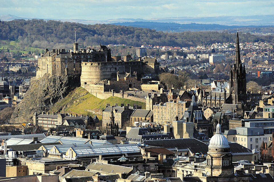 Edinburgh Castle (Scotland) is one of a small number of castles which are still in use today.