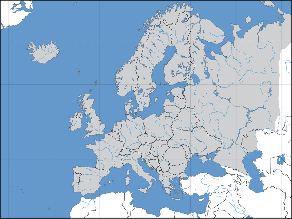 Map of Europe