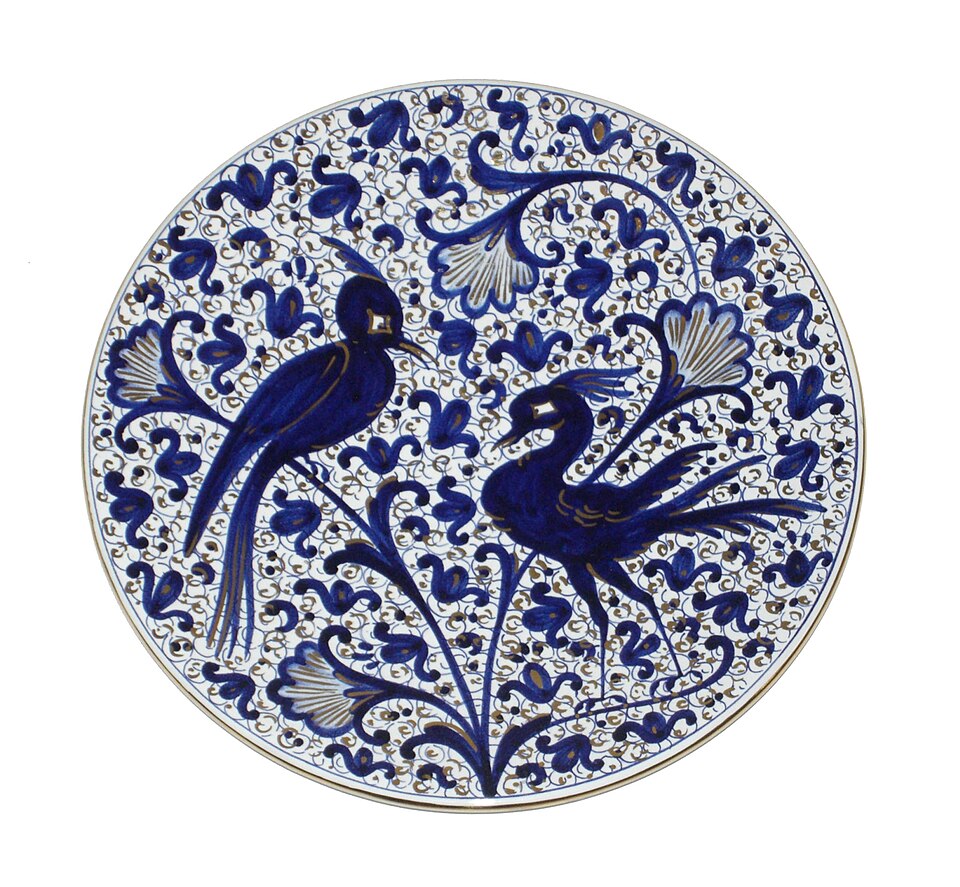 A ceramic plate