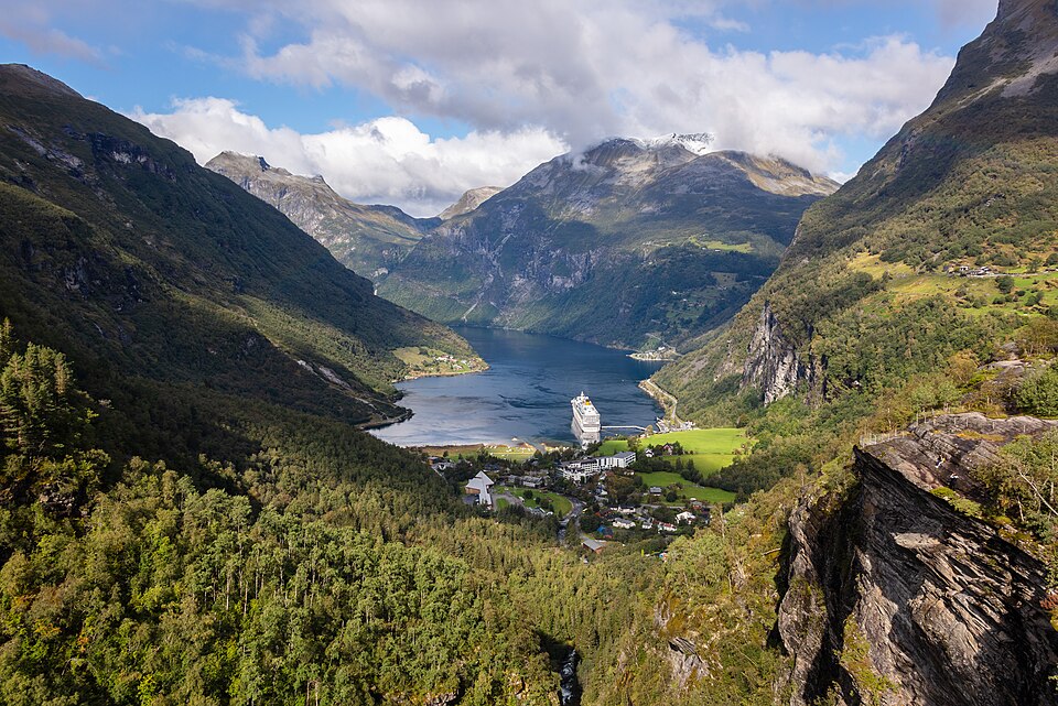 A fjord in Norway
