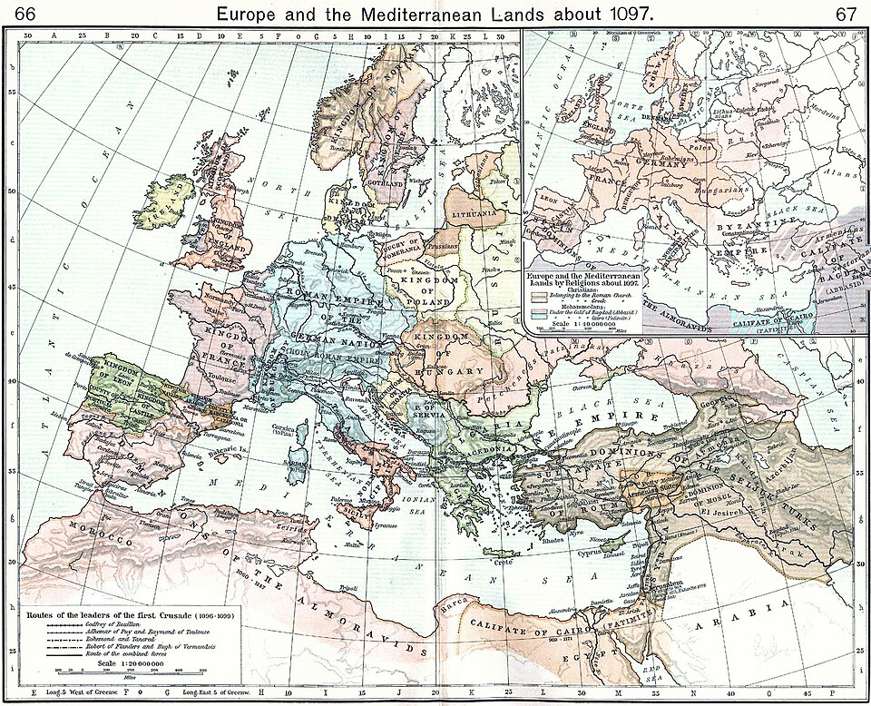 Europe history; 1000.