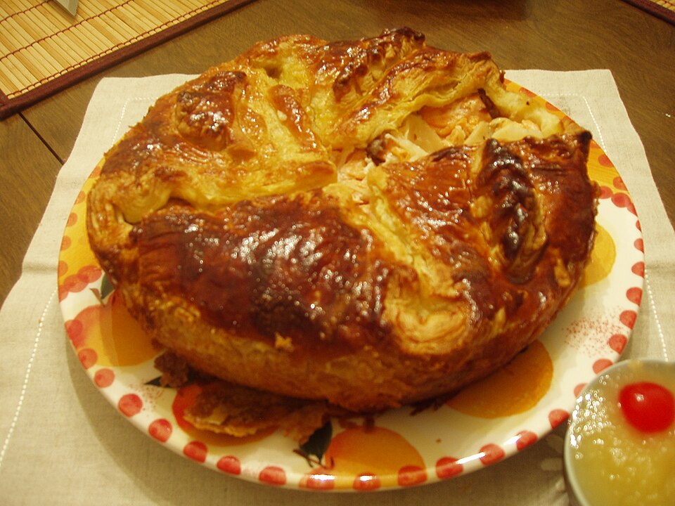 A pie made with fish