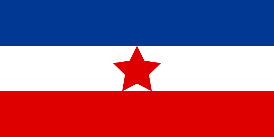 Flag of Yugoslavia from 1943 - 1946