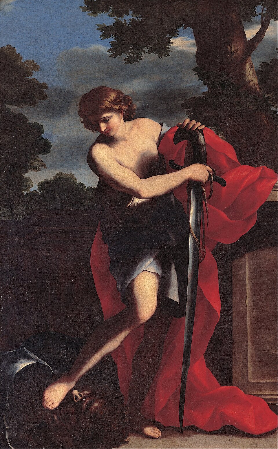 David fights Goliath