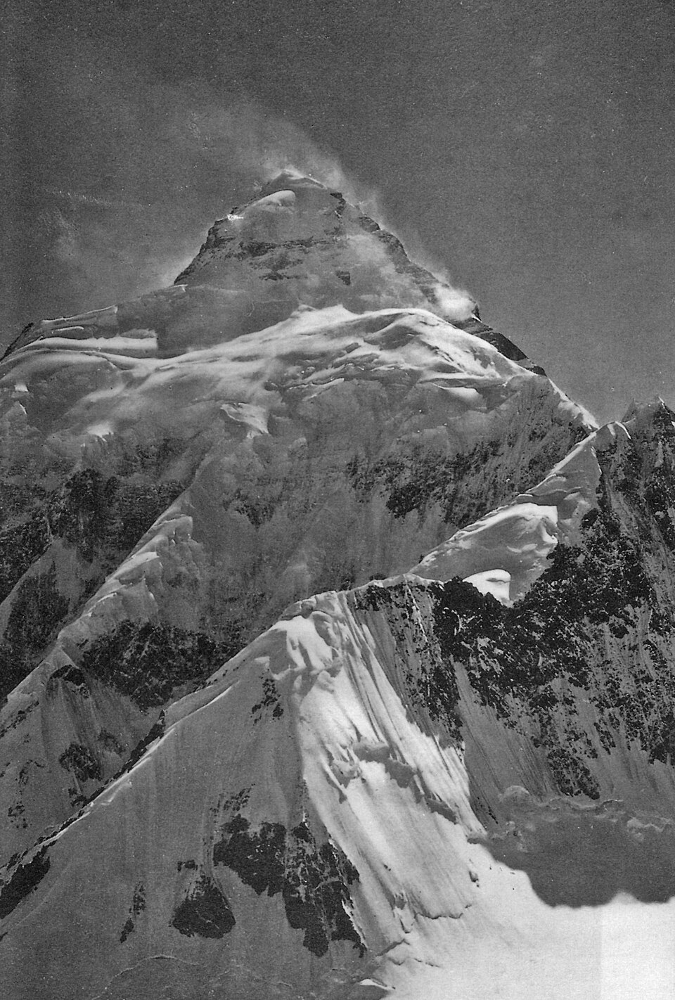 K2 from the east, taken in 1909