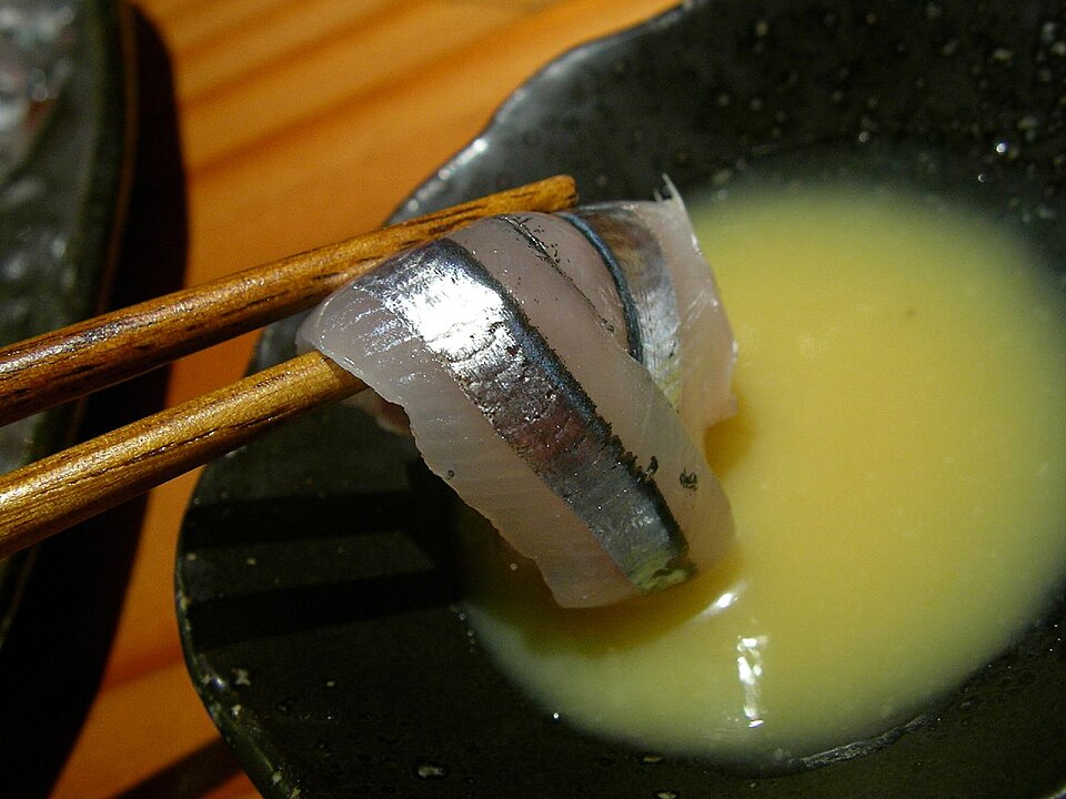 Chopsticks in use