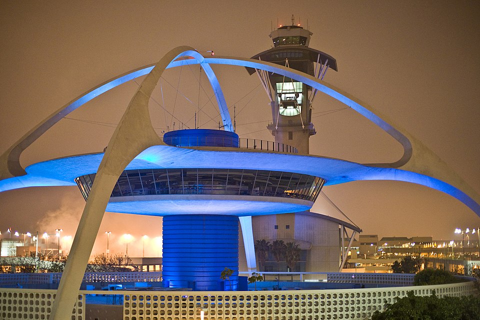 The Theme Building at Los Angeles International Airport