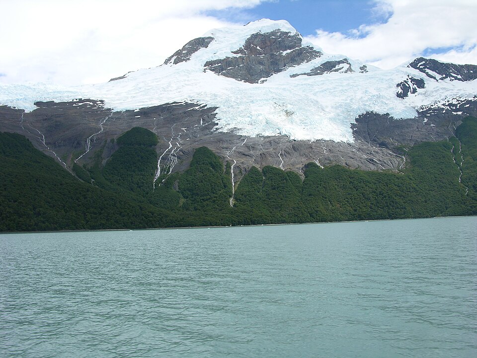 The rocky ocean cliffs of Patagonia, Argentina.
