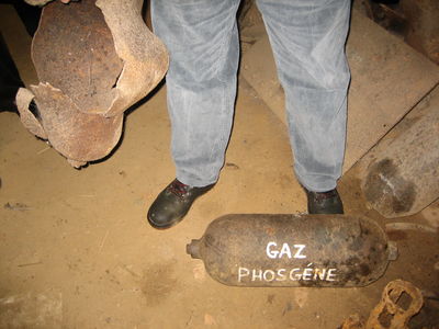 A phosgene tank.