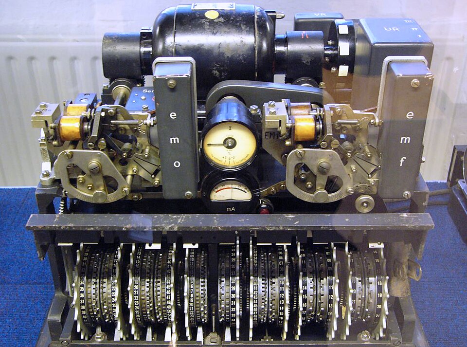 The Lorenz cipher machine as used in WWII