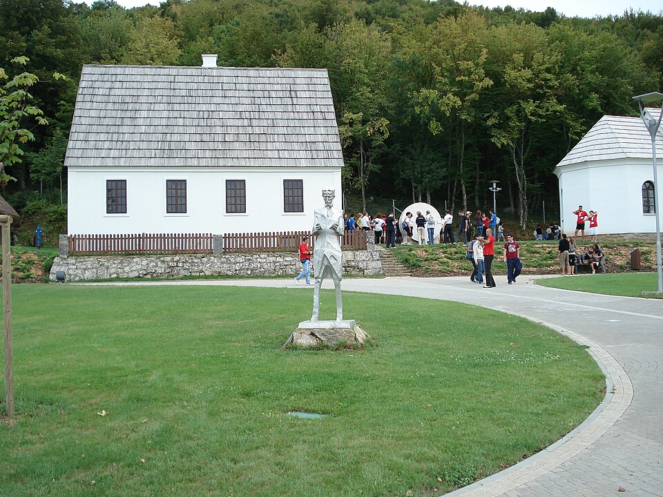 Tesla's birthplace in Smiljan