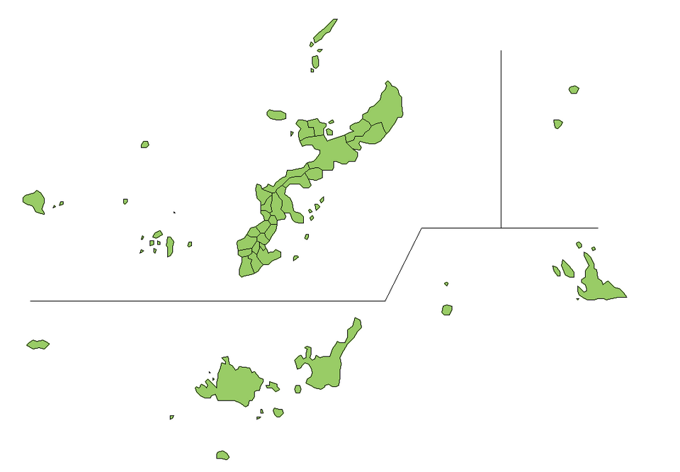 Map of Okinawa Prefecture