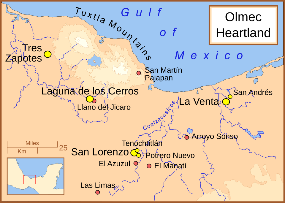 The Olmec heartland