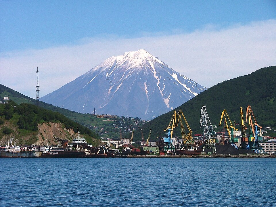Koryaksky volcano on the Kamchatka peninsula, eastern Russia