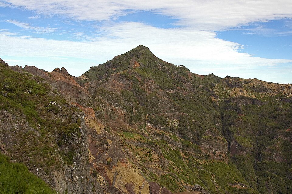 The Pico Ruivo, the highest peak in Madeira.
