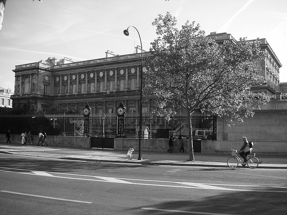 Quai d'Orsay (Paris). Robert Schuman gave the speech starting the plan for a European Coal and Steel Community in 1950.