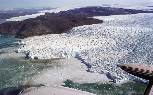 Sermeq Kujatdlek Glacier at West Coast
