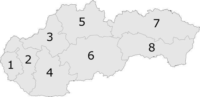 Regions of Slovakia