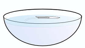Soap powered boat