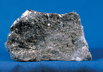 Sphalerite, a common zinc ore