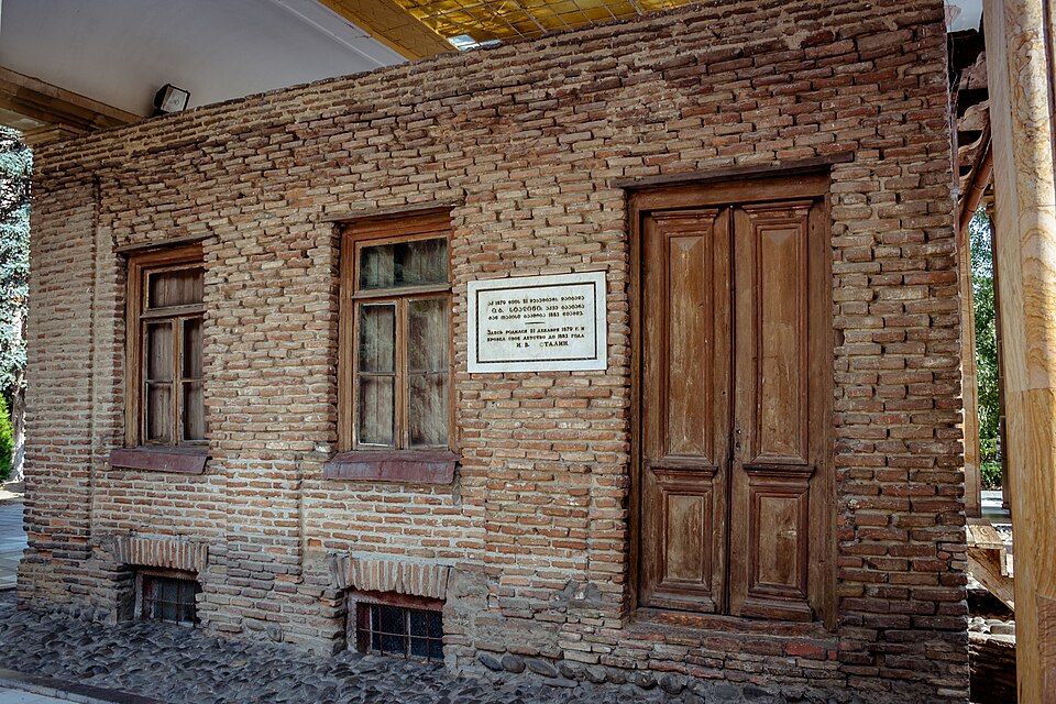 The house where Stalin was born, in Gori, Georgia