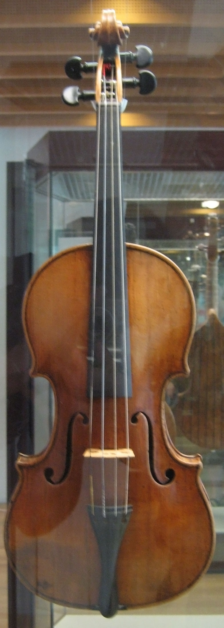 A violin made by Stradivarius