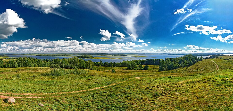 Strusta Lake in the Vitebsk Province