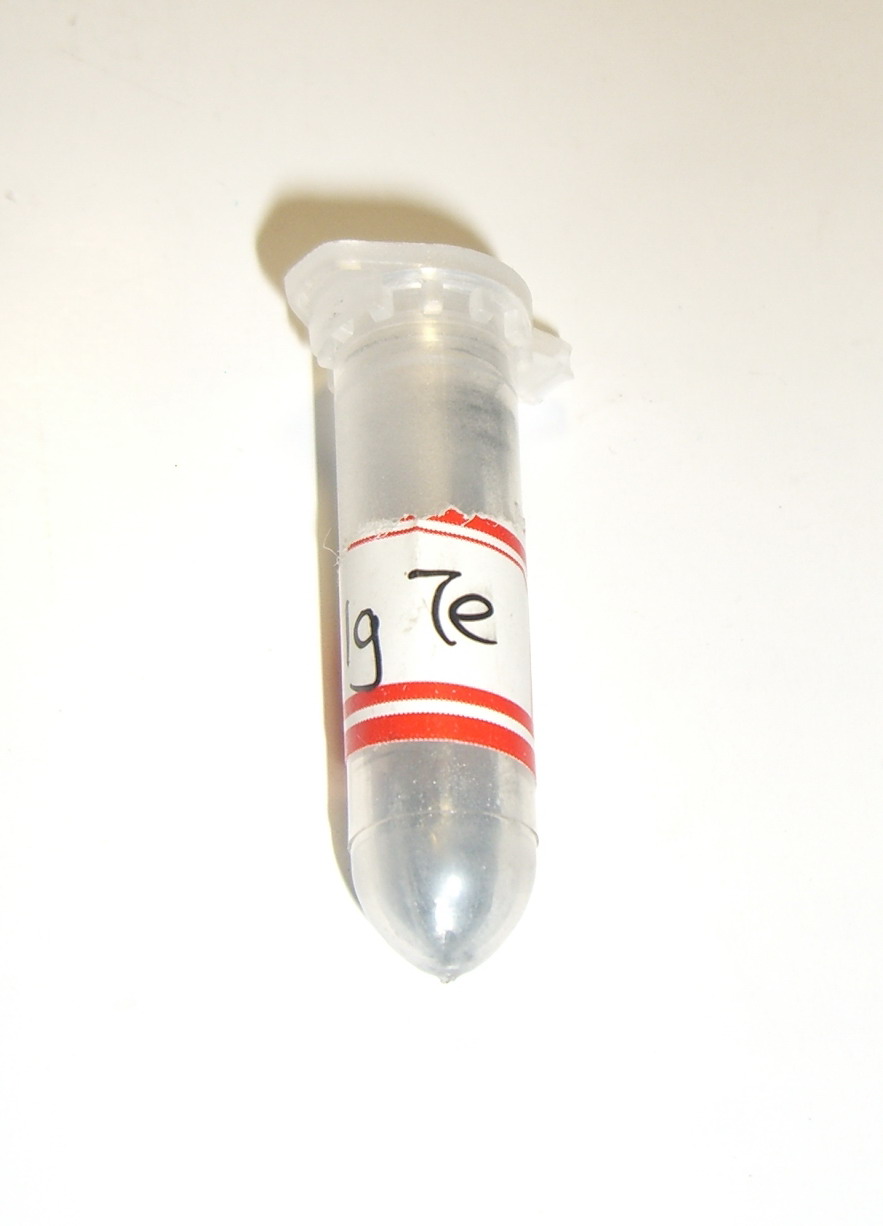 Tellurium in a tube
