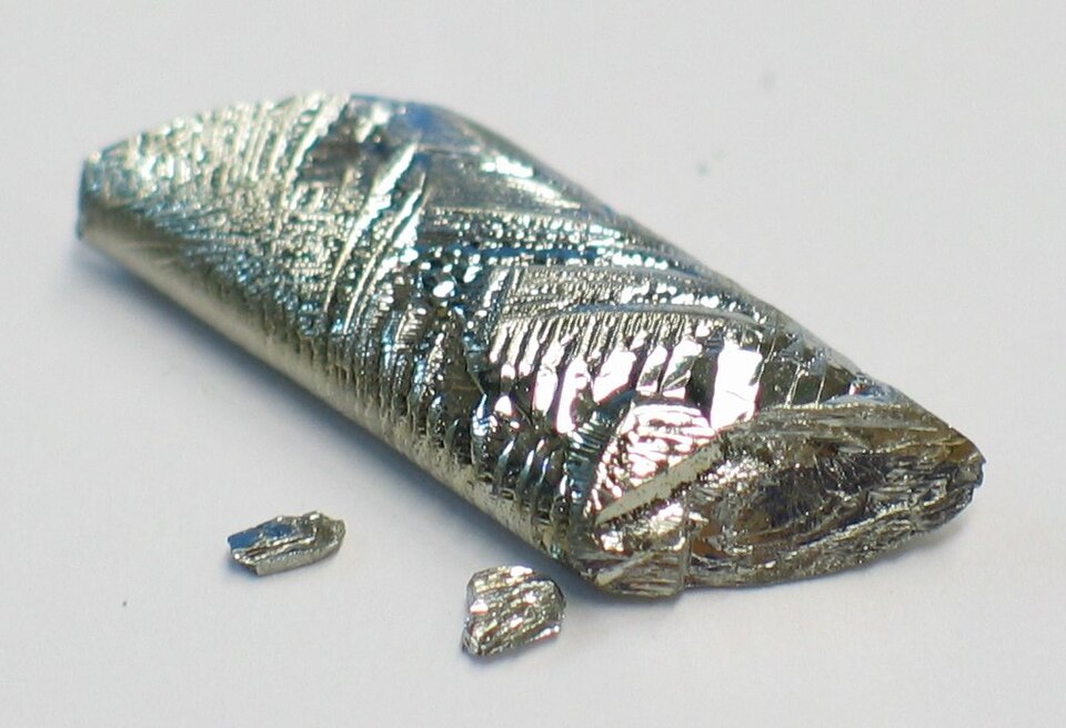 A very pure tellurium crystal