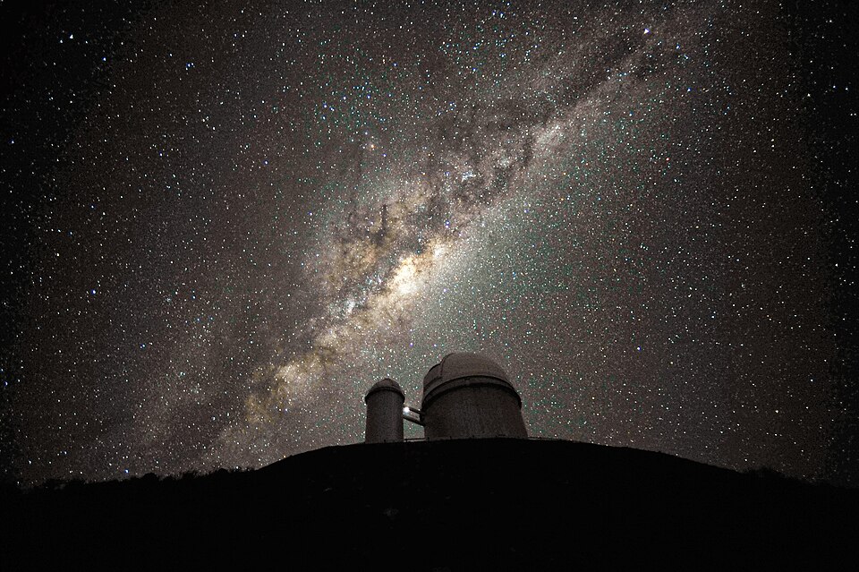 The Milky Way as seen from La Silla Observatory