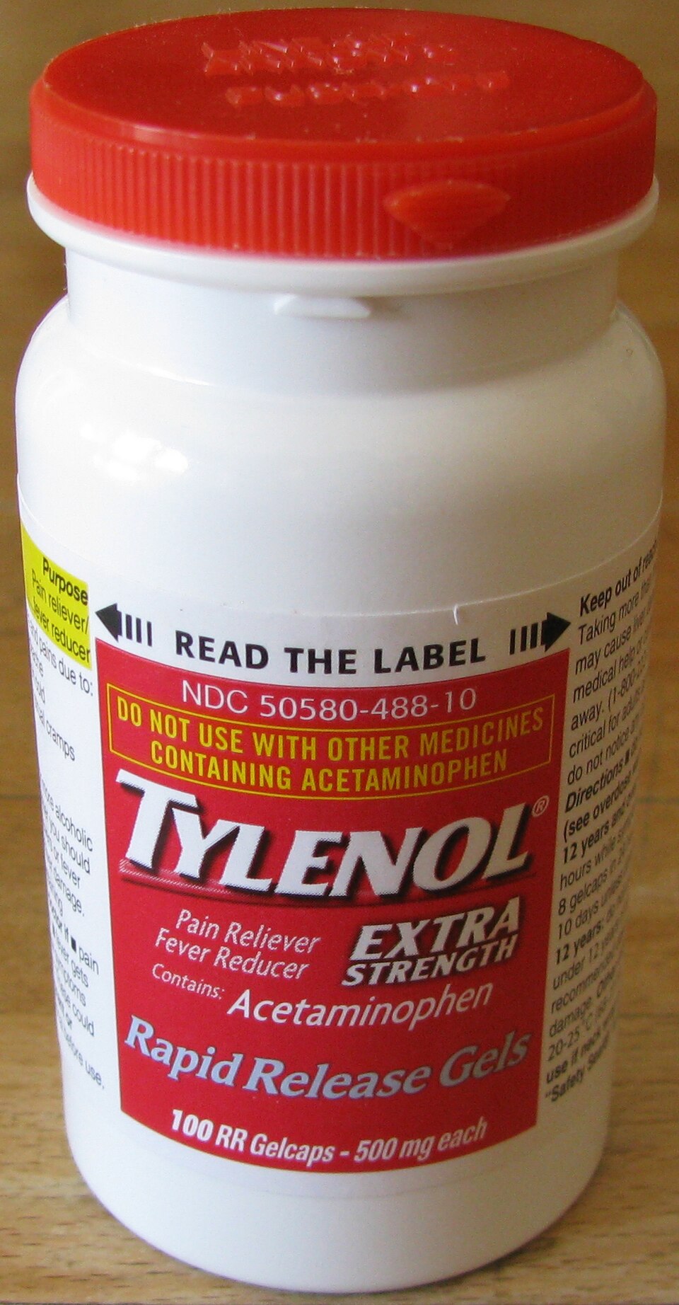 Tylenol bottle