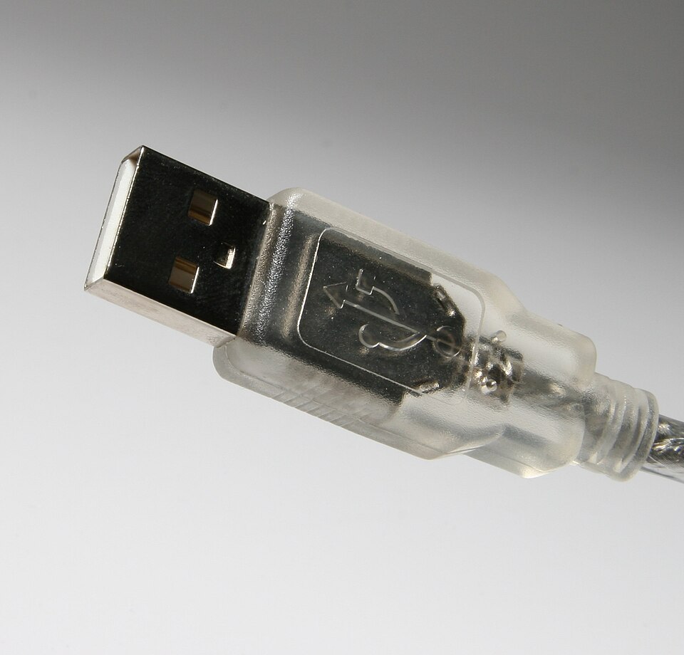 A USB Type A plug