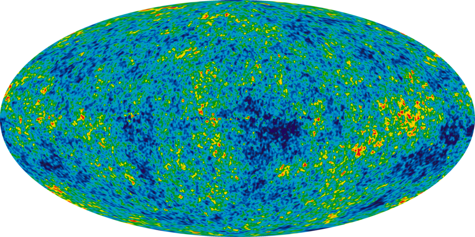 WMAP image of the Cosmic Microwave Backround