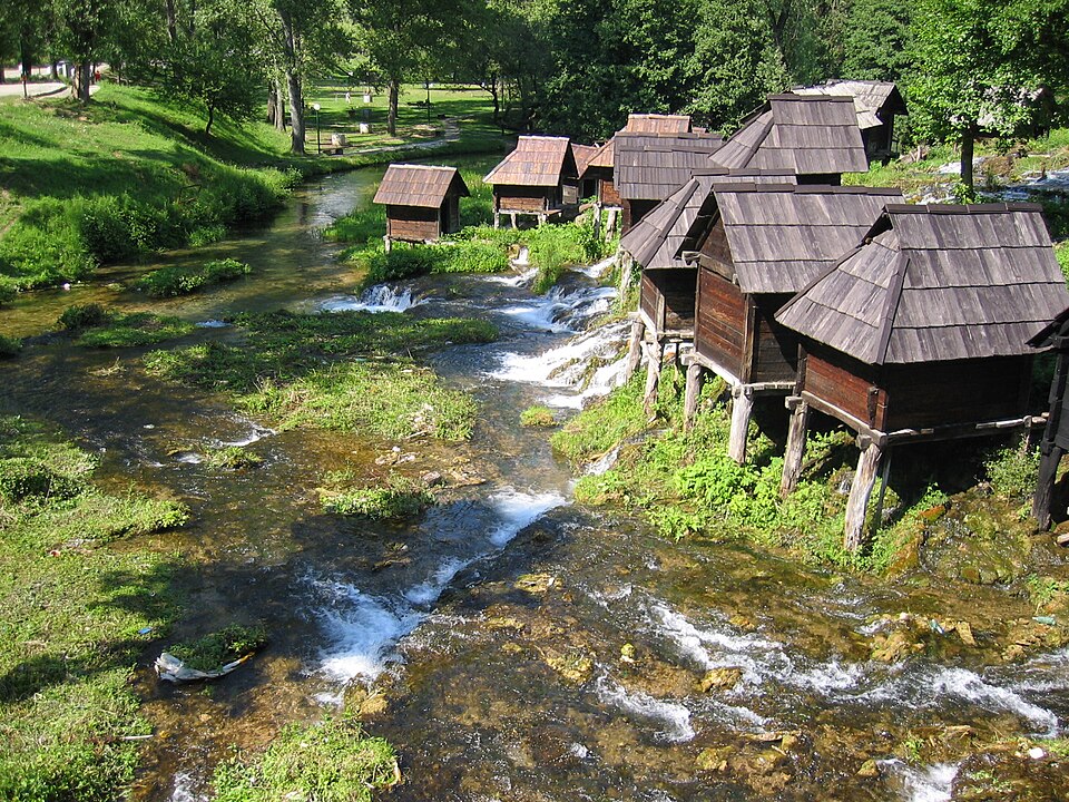 Watermills in Bosnia