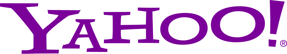 The Yahoo! logo (1995-2013/present (Asia)) (purple variant (March-August 1995 and 2009-2013/present (China/Korea)))
